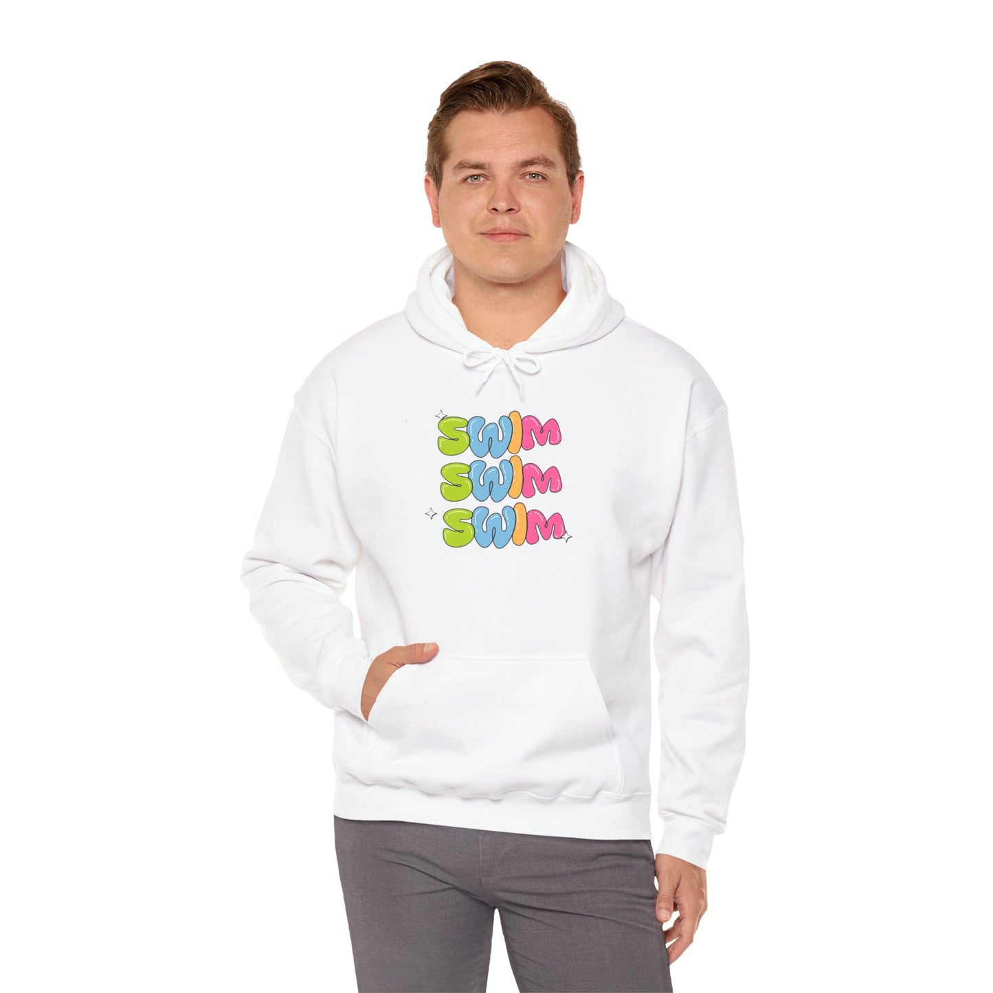 Retro Swim Hoodie for Active Lifestyle