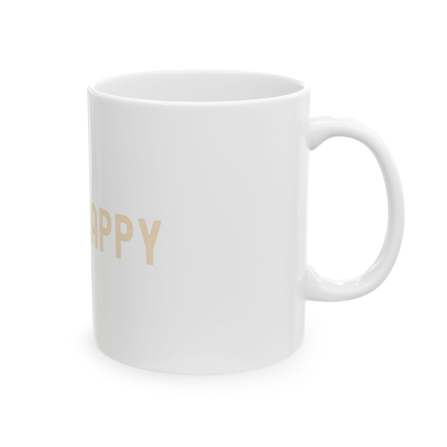 Ceramic Mug - "Water is My Happy Place" - Fun Motivational Coffee Cup for Nature Lovers