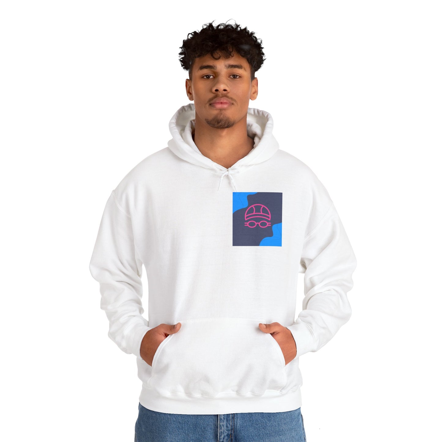 Unisex Swimmer Hooded Sweatshirt