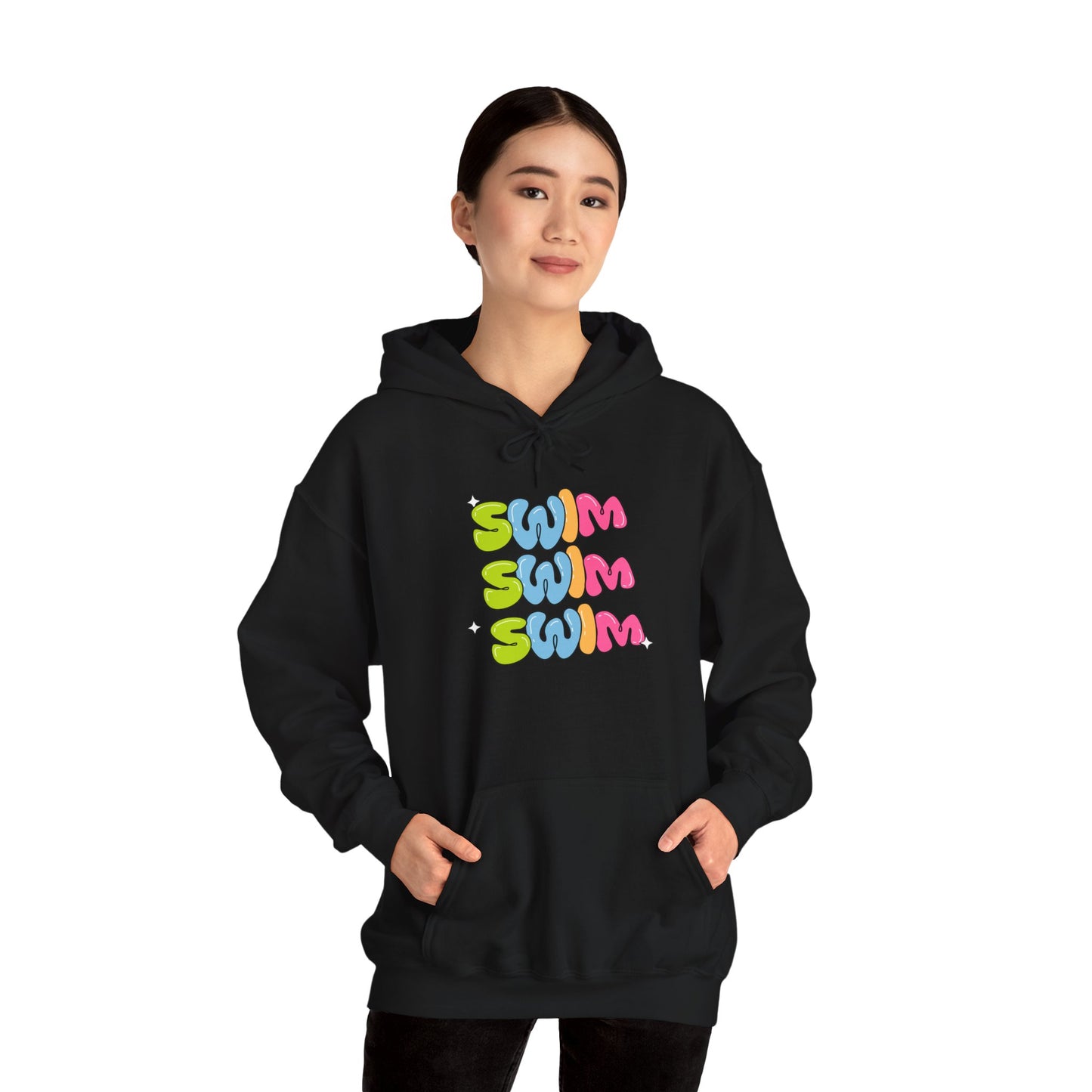 Retro Swim Hoodie for Active Lifestyle