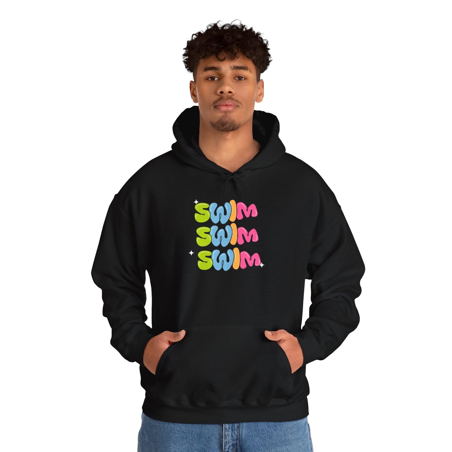 Retro Swim Hoodie for Active Lifestyle
