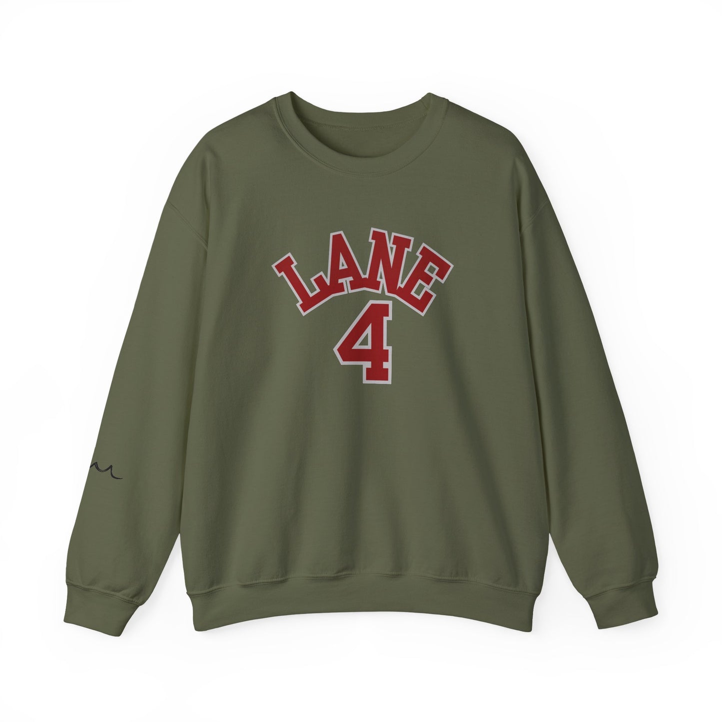 Lane 4 Crewneck Sweatshirt - Best Swimmers Design