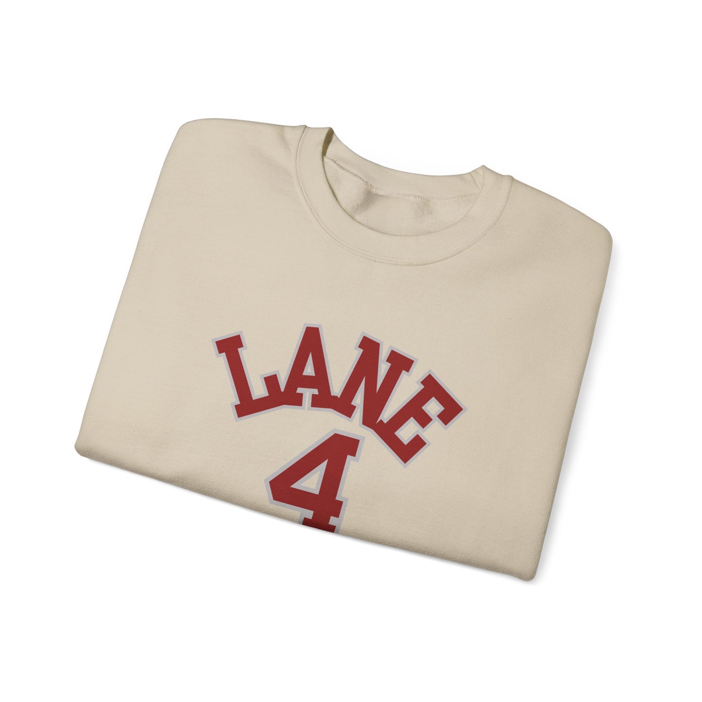 Lane 4 Crewneck Sweatshirt - Best Swimmers Design