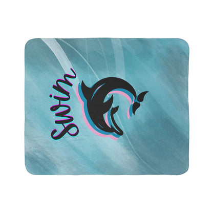 Dolphin Swim Blanket