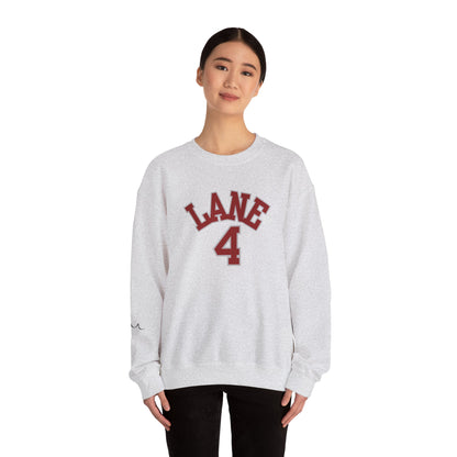 Lane 4 Crewneck Sweatshirt - Best Swimmers Design