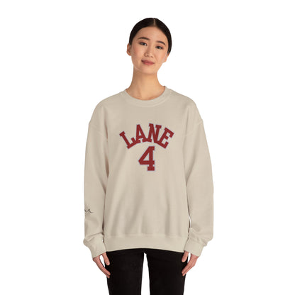Lane 4 Crewneck Sweatshirt - Best Swimmers Design