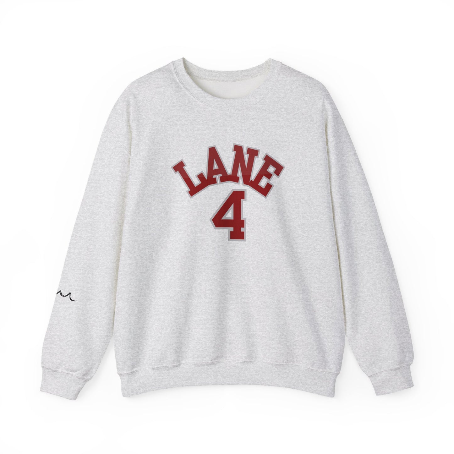 Lane 4 Crewneck Sweatshirt - Best Swimmers Design