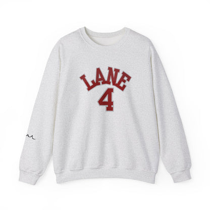 Lane 4 Crewneck Sweatshirt - Best Swimmers Design